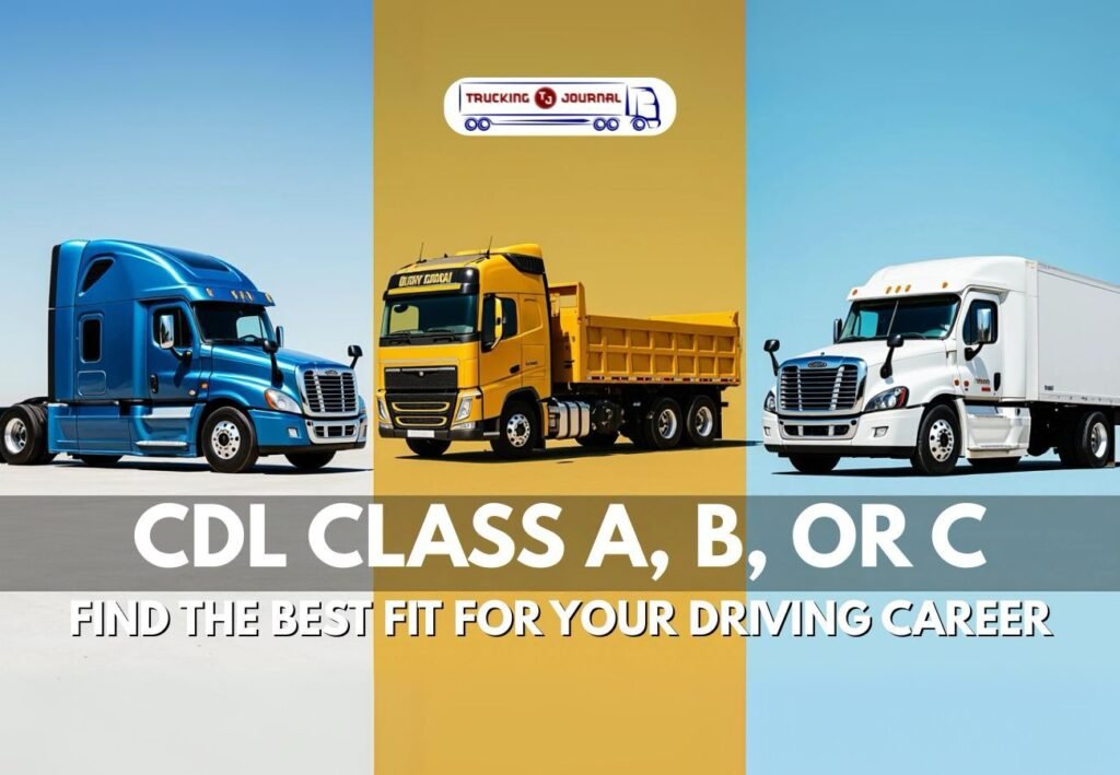 Blog Header_ CDL Class A, B, or C_Find the Best Fit for Your Driving Career Blog header cdl class a, b, or c find the best fit for your driving career