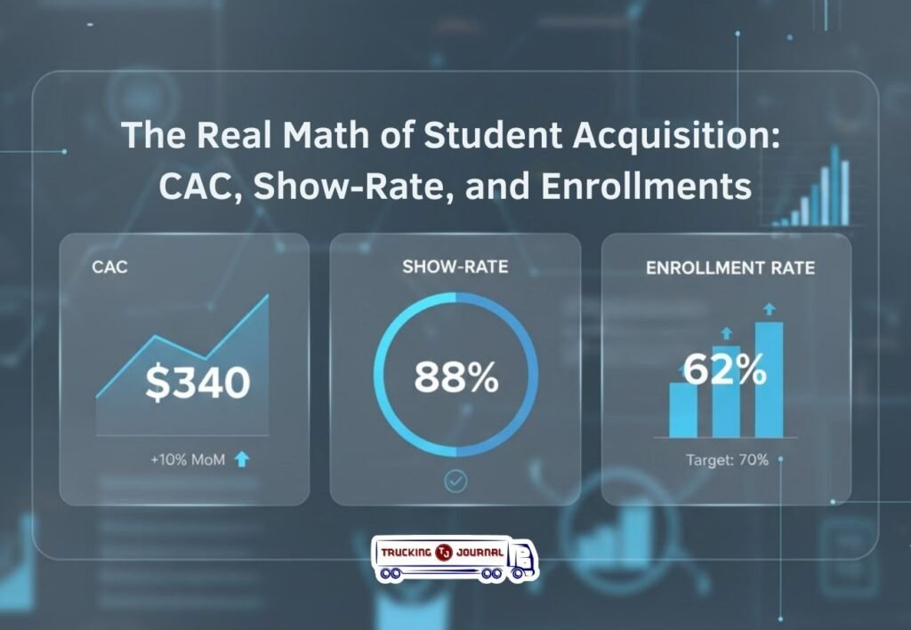 The Real Math of Student Acquisition_CAC, Show-Rate, and Enrollments The Real Math of Student Acquisition CAC, Show Rate, and Enrollments