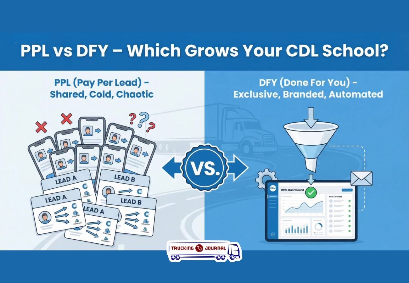 Pay Per Lead vs. Done For You Marketing for CDL Schools Breaking Down the Differences