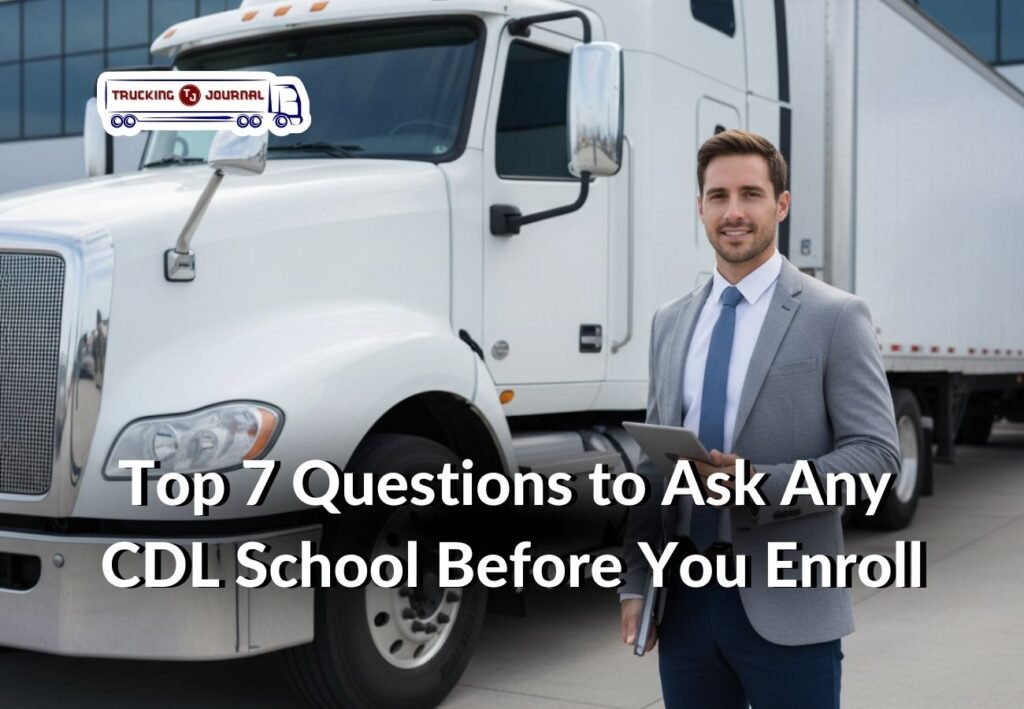 Top 7 Questions to Ask Any CDL School Before You Enroll Top 7 Questions to Ask Any CDL School Before You Enroll