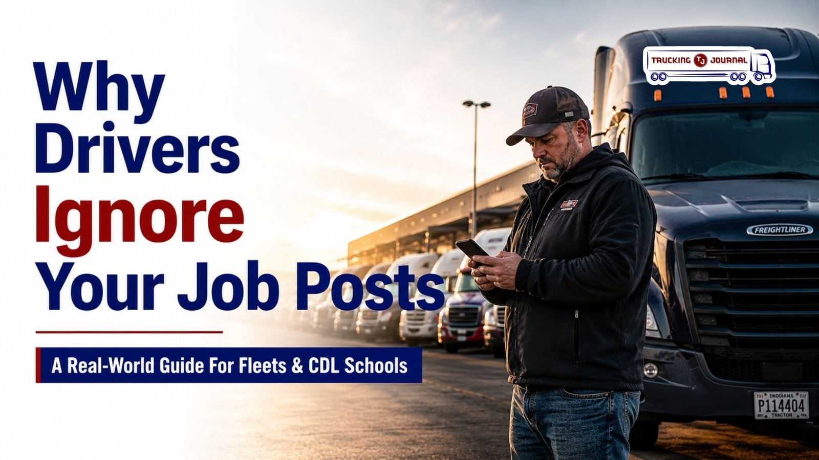 Why Drivers Ignore Your Job Posts A Real World Guide for Fleets and CDL Schools