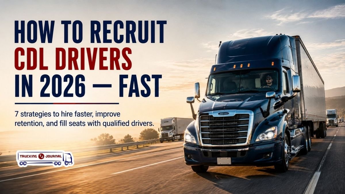 How to Recruit CDL Drivers in 2026 Fast