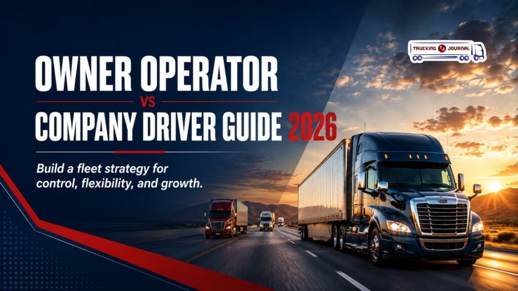 Owner Operator vs Company Driver Guide