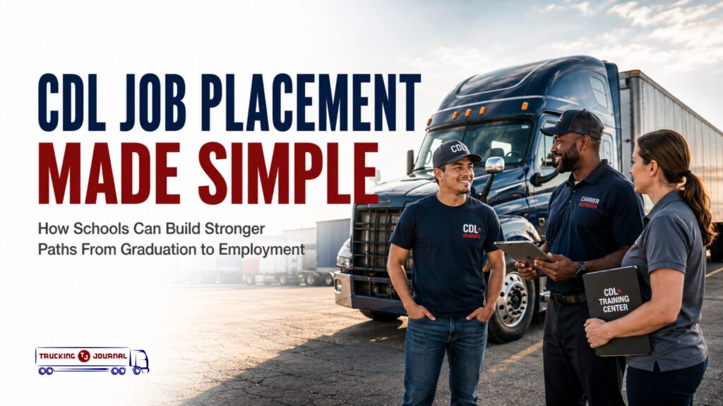 CDL Job Placement Made Simple for Schools
